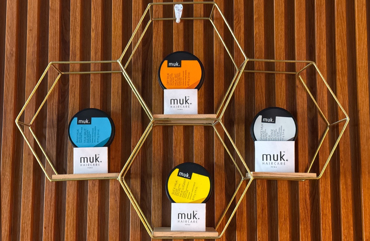 Productos MUK en Cieza Barber Studio